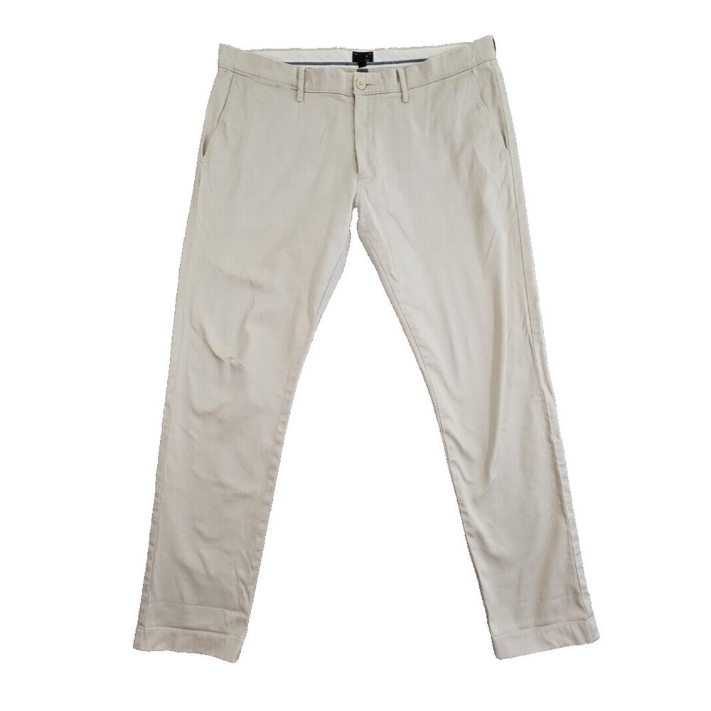 J. Crew 484 Men's Chino W35 L32 Tan Stretch E1589 Classic Quiet Luxury Old Money